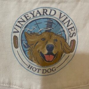 Vineyard Vines White Short Sleeve Tee with Logo